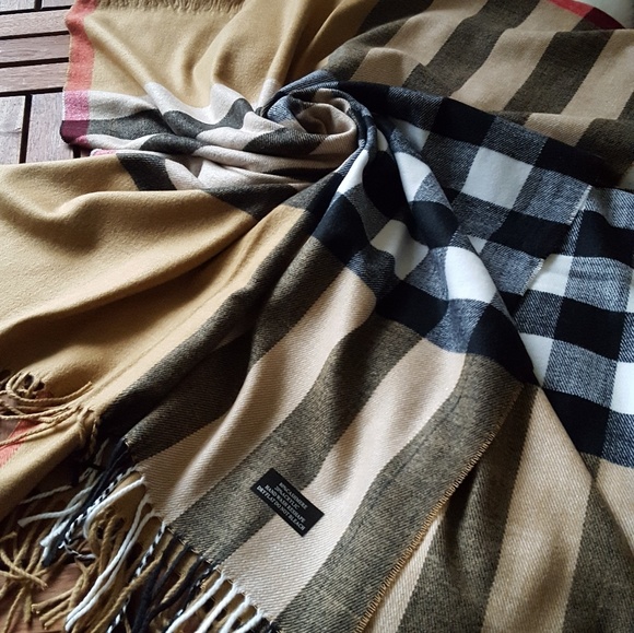 NEW Oversized Soft Cashmere Scarf - Picture 6 of 7
